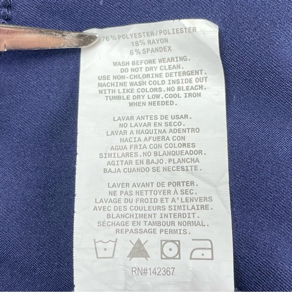 Jaanuu Scrub Pants Women’s XL Petite Pocket Cargo Yoga Waist Interior Drawstring - Picture 13 of 13